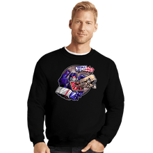 Load image into Gallery viewer, Daily_Deal_Shirts Crewneck Sweater, Unisex / Small / Black Xenowave
