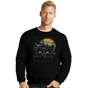 Shirts Crewneck Sweater, Unisex / Small / Black Welcome Home