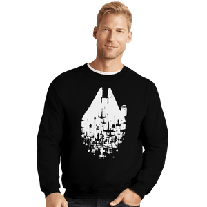 Shirts Crewneck Sweater, Unisex / Small / Black Fractured Rebellion 2