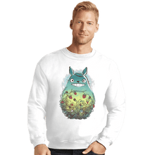 Load image into Gallery viewer, Shirts Crewneck Sweater, Unisex / Small / White Inside Forest
