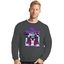 Load image into Gallery viewer, Secret_Shirts Crewneck Sweater, Unisex / Small / Charcoal Hail Megatron
