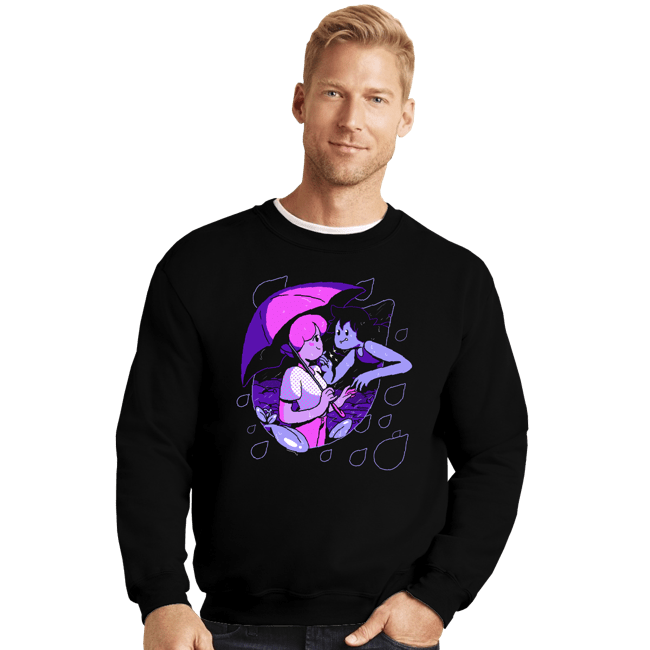 Shirts Crewneck Sweater, Unisex / Small / Black Bubbline