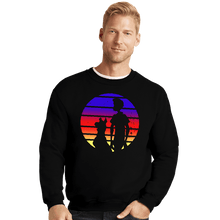 Load image into Gallery viewer, Secret_Shirts Crewneck Sweater, Unisex / Small / Black Shaggy And Scooby
