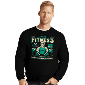 Daily_Deal_Shirts Crewneck Sweater, Unisex / Small / Black Jason's Fitness