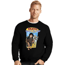 Load image into Gallery viewer, Daily_Deal_Shirts Crewneck Sweater, Unisex / Small / Black Dude, Where&#39;s My Ring?
