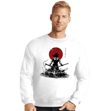 Load image into Gallery viewer, Shirts Crewneck Sweater, Unisex / Small / White Pure Of Heart Warrior
