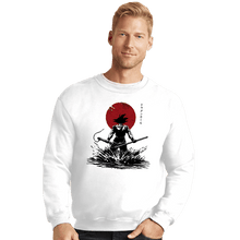 Load image into Gallery viewer, Shirts Crewneck Sweater, Unisex / Small / White Pure Of Heart Warrior
