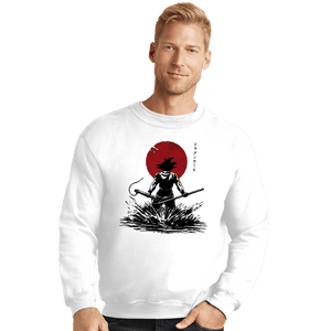 Shirts Crewneck Sweater, Unisex / Small / White Pure Of Heart Warrior