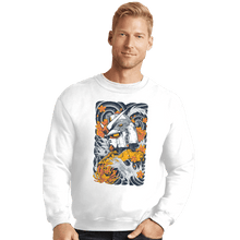 Load image into Gallery viewer, Shirts Crewneck Sweater, Unisex / Small / White Gundam
