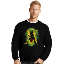 Load image into Gallery viewer, Shirts Crewneck Sweater, Unisex / Small / Black Gon
