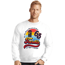 Load image into Gallery viewer, Secret_Shirts Crewneck Sweater, Unisex / Small / White Big On The Inside
