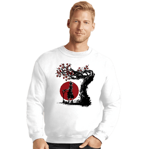 Shirts Crewneck Sweater, Unisex / Small / White Keyblade Wielder