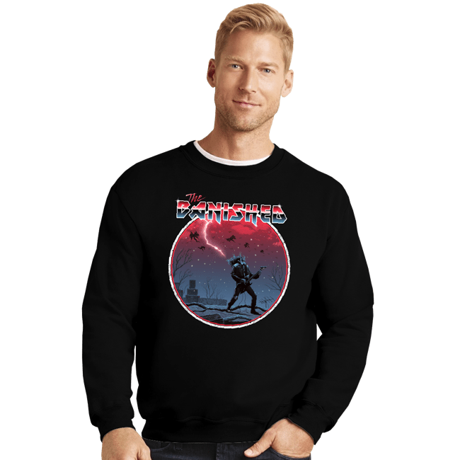 Daily_Deal_Shirts Crewneck Sweater, Unisex / Small / Black The Banished