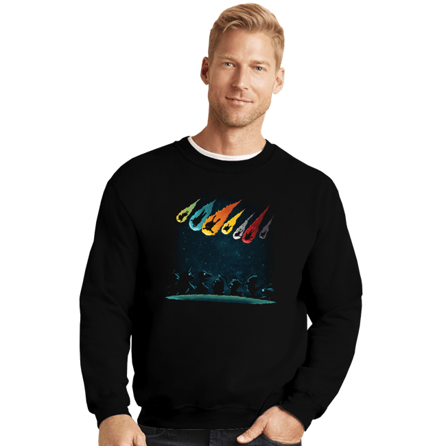 Secret_Shirts Crewneck Sweater, Unisex / Small / Black Digiwish