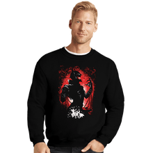 Load image into Gallery viewer, Shirts Crewneck Sweater, Unisex / Small / Black The One Who Laughs
