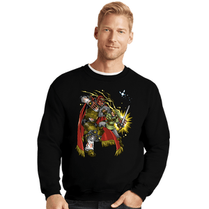 Secret_Shirts Crewneck Sweater, Unisex / Small / Black Final Battle!