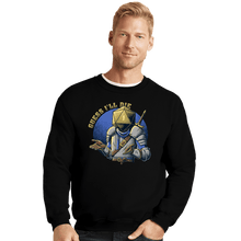 Load image into Gallery viewer, Daily_Deal_Shirts Crewneck Sweater, Unisex / Small / Black Guess I&#39;ll Die
