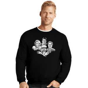 Secret_Shirts Crewneck Sweater, Unisex / Small / Black Happy Rhapsody