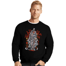 Load image into Gallery viewer, Shirts Crewneck Sweater, Unisex / Small / Black Bat Statue

