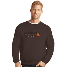 Load image into Gallery viewer, Shirts Crewneck Sweater, Unisex / Small / Dark Chocolate Hamelin&#39;s Secret
