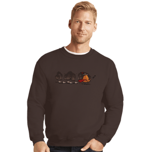 Shirts Crewneck Sweater, Unisex / Small / Dark Chocolate Hamelin's Secret