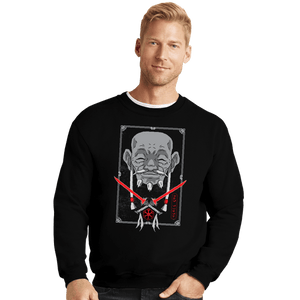 Daily_Deal_Shirts Crewneck Sweater, Unisex / Small / Black The Elder