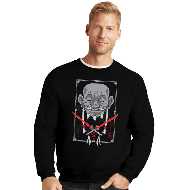 Daily_Deal_Shirts Crewneck Sweater, Unisex / Small / Black The Elder