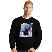 Load image into Gallery viewer, Secret_Shirts Crewneck Sweater, Unisex / Small / Black 3D Ocarina
