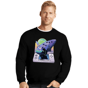 Secret_Shirts Crewneck Sweater, Unisex / Small / Black 3D Ocarina