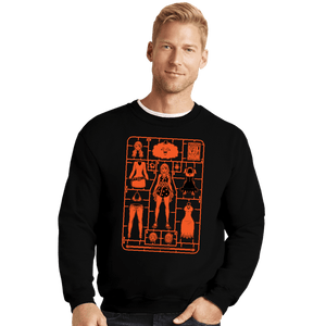 Daily_Deal_Shirts Crewneck Sweater, Unisex / Small / Black Nami Model Sprue