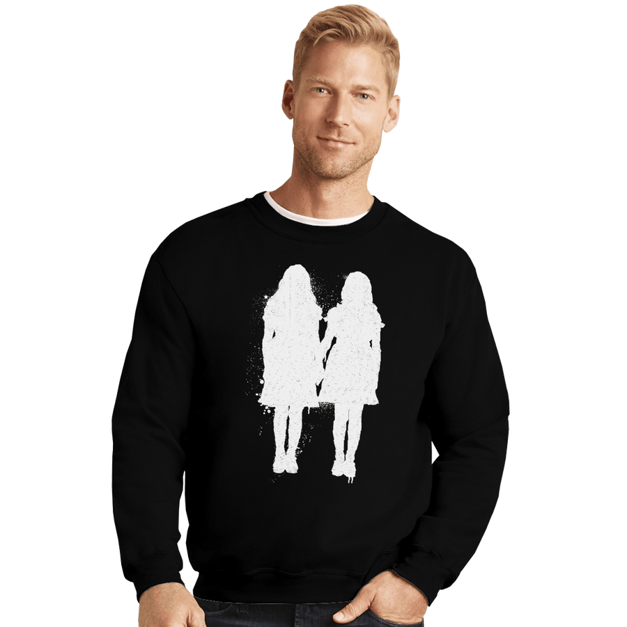 Shirts Crewneck Sweater, Unisex / Small / Black The Shining Twins