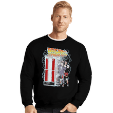 Load image into Gallery viewer, Shirts Crewneck Sweater, Unisex / Small / Black Back to the Phone Booth
