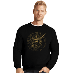 Shirts Crewneck Sweater, Unisex / Small / Black Fear No Evil