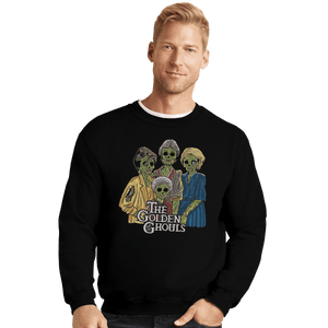 Shirts Crewneck Sweater, Unisex / Small / Black The Golden Ghouls