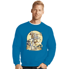 Load image into Gallery viewer, Shirts Crewneck Sweater, Unisex / Small / Sapphire The Planet Of Oz
