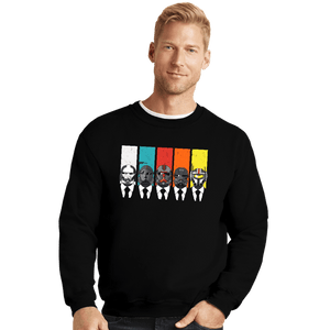 Shirts Crewneck Sweater, Unisex / Small / Black Reservoir Batch