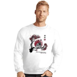 Last_Chance_Shirts Crewneck Sweater, Unisex / Small / White Heeler Sisters In Japan