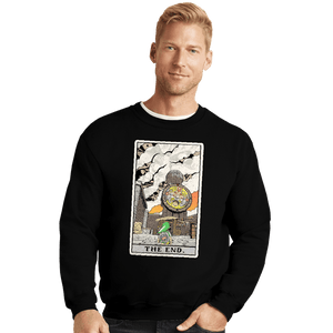 Daily_Deal_Shirts Crewneck Sweater, Unisex / Small / Black Clocktown