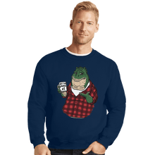 Load image into Gallery viewer, Shirts Crewneck Sweater, Unisex / Small / Navy Not The Mama
