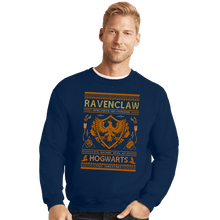 Load image into Gallery viewer, Shirts Crewneck Sweater, Unisex / Small / Navy Ravenclaw Sweater
