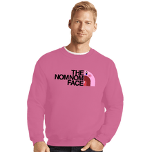 Load image into Gallery viewer, Secret_Shirts Crewneck Sweater, Unisex / Small / Azalea The Nom Face
