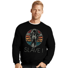 Load image into Gallery viewer, Shirts Crewneck Sweater, Unisex / Small / Black Vintage Hunter Vessel
