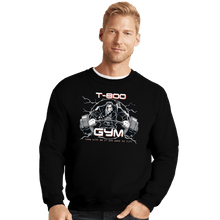 Load image into Gallery viewer, Shirts Crewneck Sweater, Unisex / Small / Black T-800 Gym
