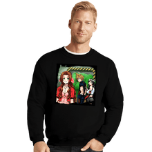 Load image into Gallery viewer, Shirts Crewneck Sweater, Unisex / Small / Black Greener Grass
