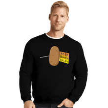 Load image into Gallery viewer, Shirts Crewneck Sweater, Unisex / Small / Black Dark Side Of The Tater
