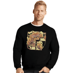 Shirts Crewneck Sweater, Unisex / Small / Black Forbidden One