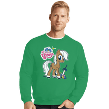 Load image into Gallery viewer, Shirts Crewneck Sweater, Unisex / Small / Irish Green My Little Epona
