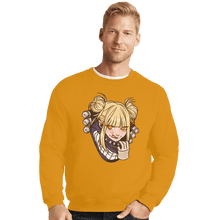 Load image into Gallery viewer, Shirts Crewneck Sweater, Unisex / Small / Gold Himiko
