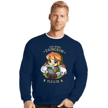 Load image into Gallery viewer, Secret_Shirts Crewneck Sweater, Unisex / Small / Navy Just One More
