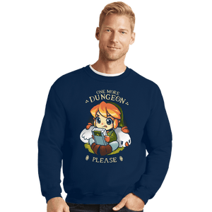 Secret_Shirts Crewneck Sweater, Unisex / Small / Navy Just One More